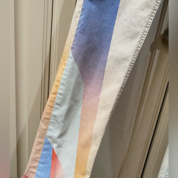 Rag & Bone Colorful Geometric Print Jeggings - Picture 8 of 12
